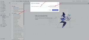 Shopify template